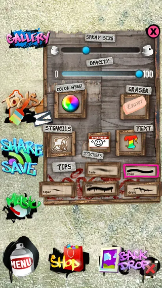 Capturas de pantalla de Graffiti Spray Can