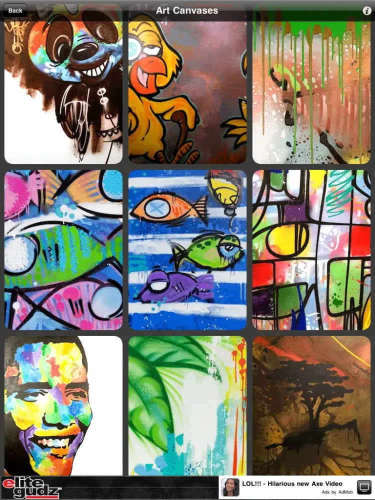 Graffiti Wallpapers HD iPad 应用截图