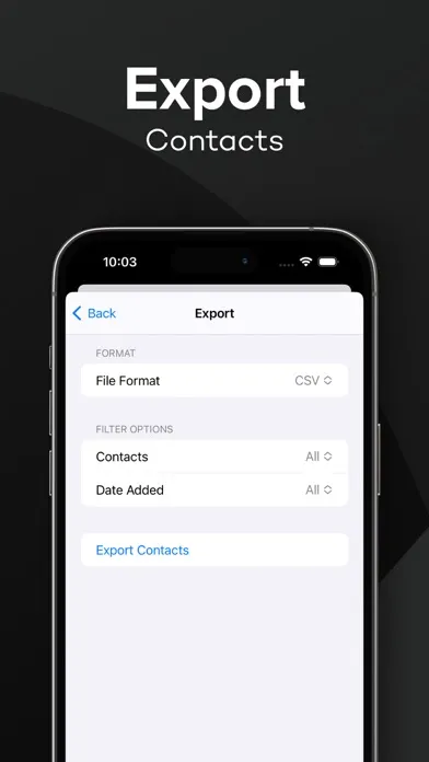 Capturas de tela do ScanBox: Business Card Scanner