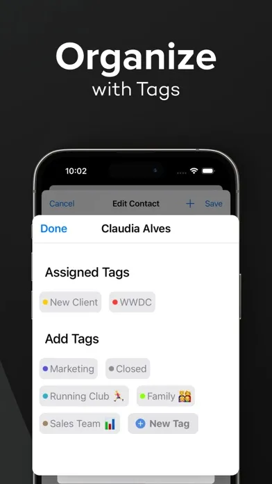Capturas de tela do ScanBox: Business Card Scanner