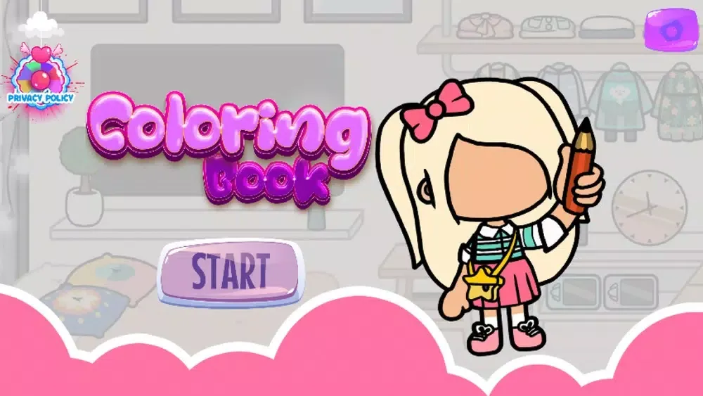 Toca Coloring outfit ideas应用截图