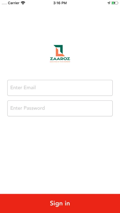 Zaaroz Manager App Screenshots