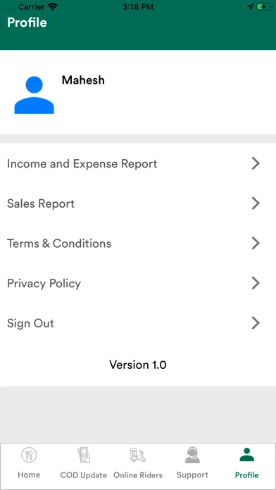 Zaaroz Manager App Screenshots