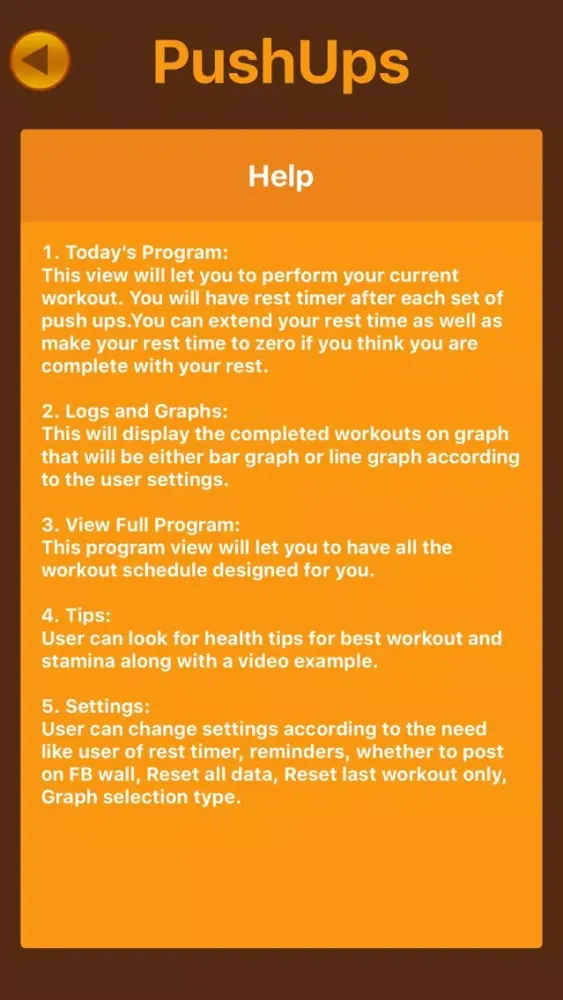 Pushups Fitness Workout Screenshots