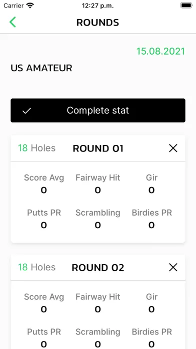 InBounds Golf Ekran Görüntüleri