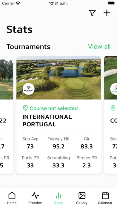 InBounds Golf Ekran Görüntüleri