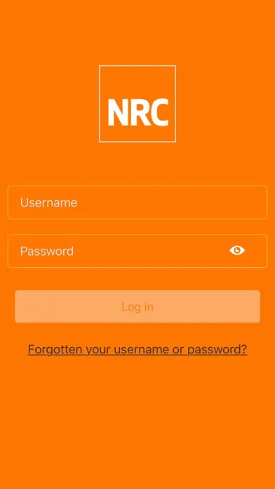 Screenshot di NRC LMS