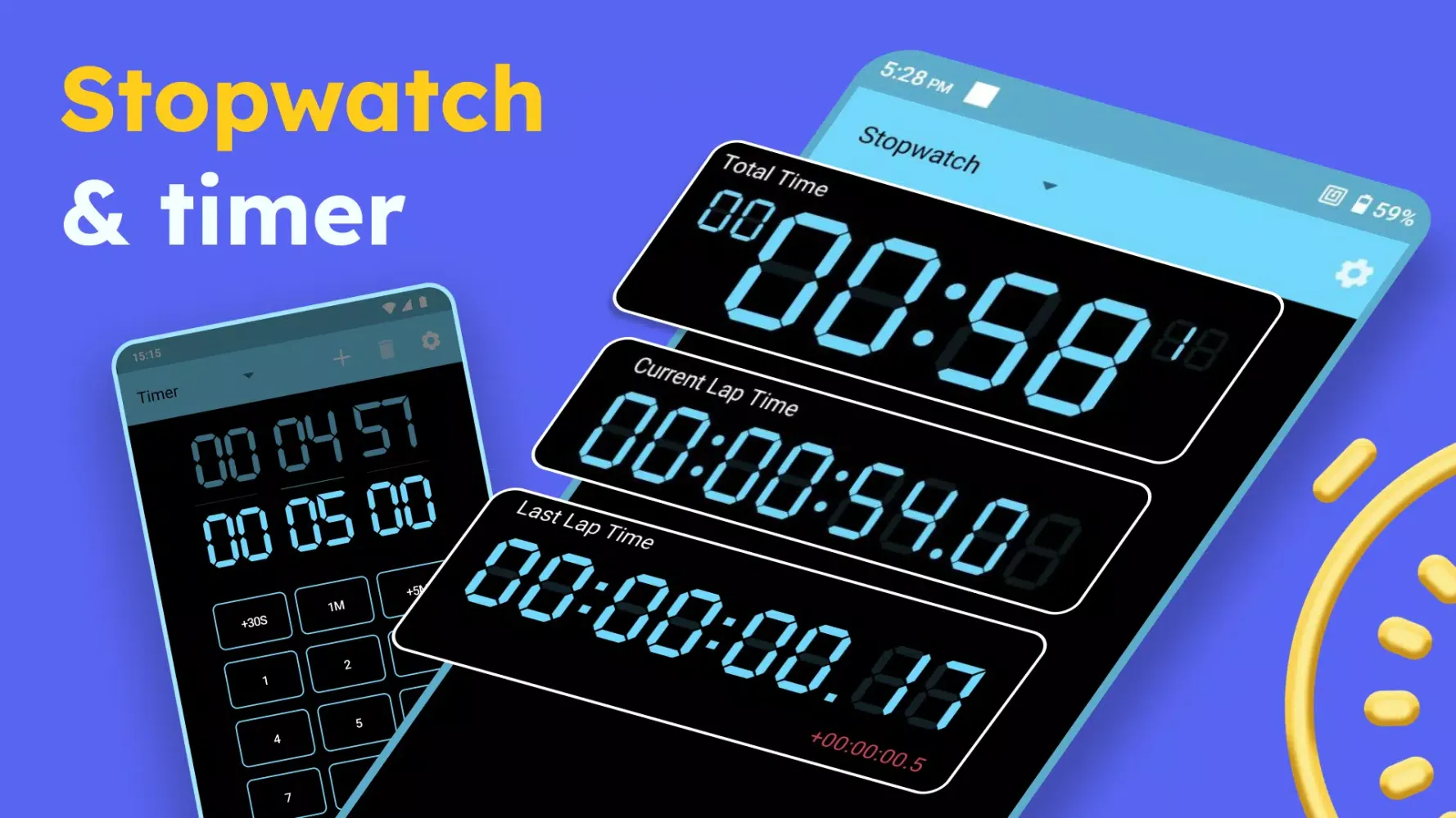 Tangkapan skrin Stopwatch & Timer