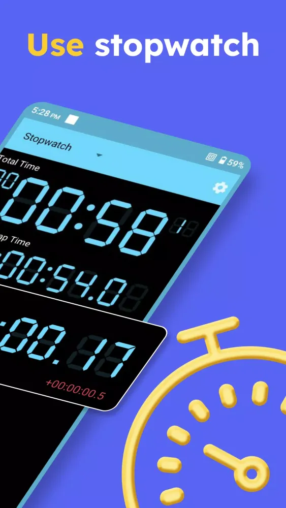 Tangkapan skrin Stopwatch & Timer