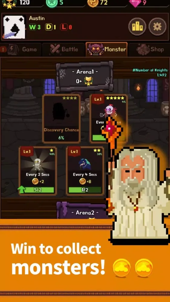 Retro Mini Game Arena स्क्रीनशॉट
