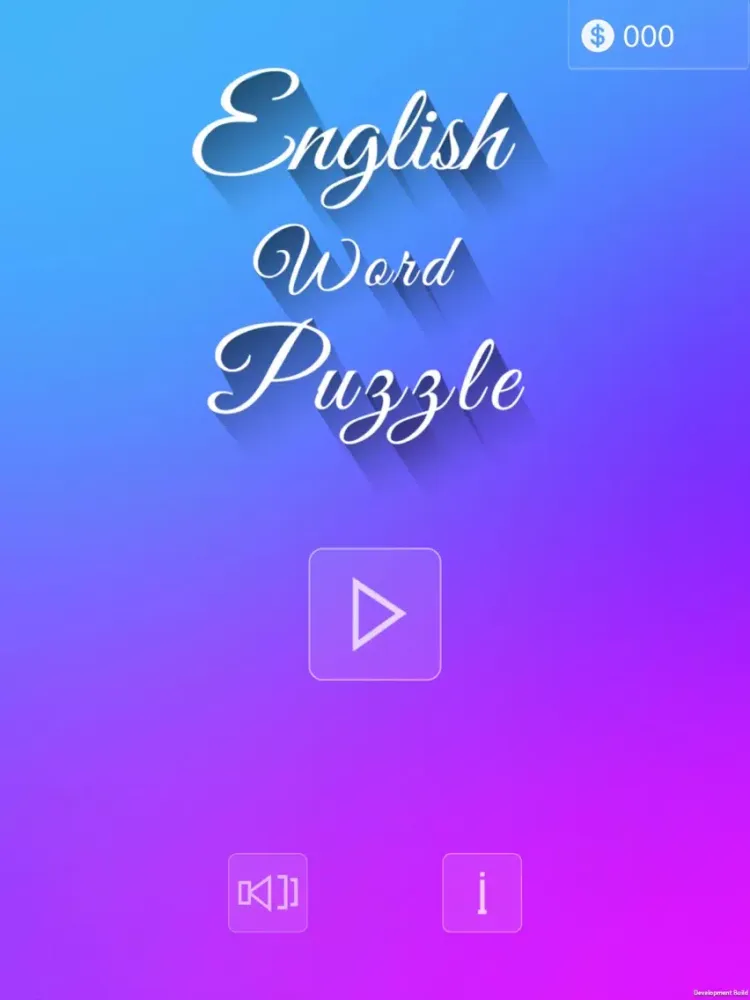 English Word Puzzle : A new type of English Crossword iPad  Ekran Görüntüleri