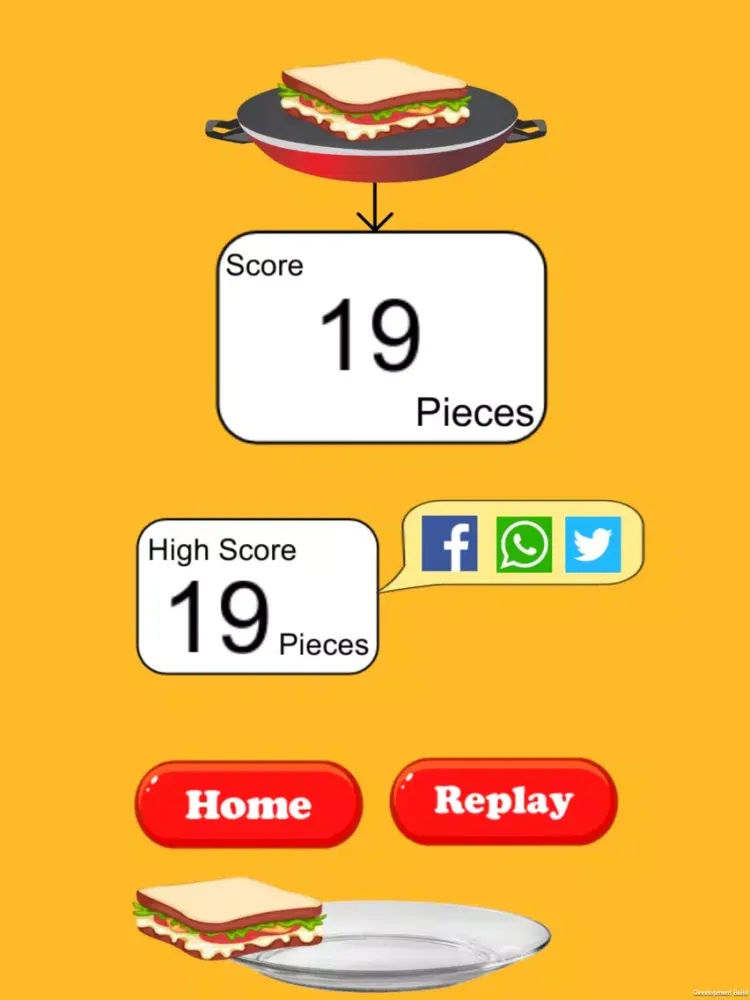 Tangkapan layar Sandwich Tower iPad 