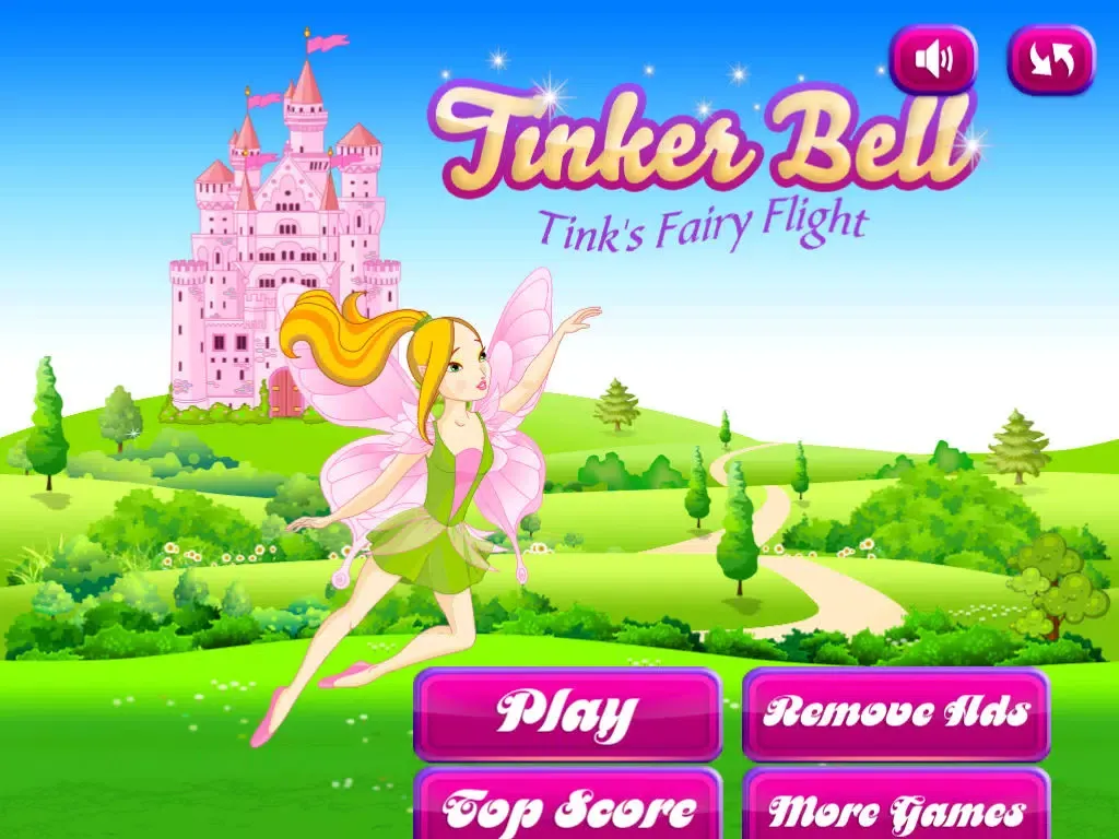 Tinker Bell : Tink's Fairy Flight iPad  스크린샷