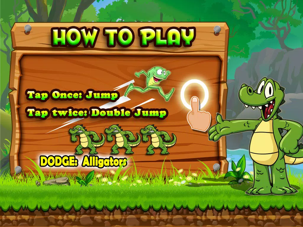 Frogs Out of Water : Froggy's Alligator Swamp Escape iPad  Screenshots