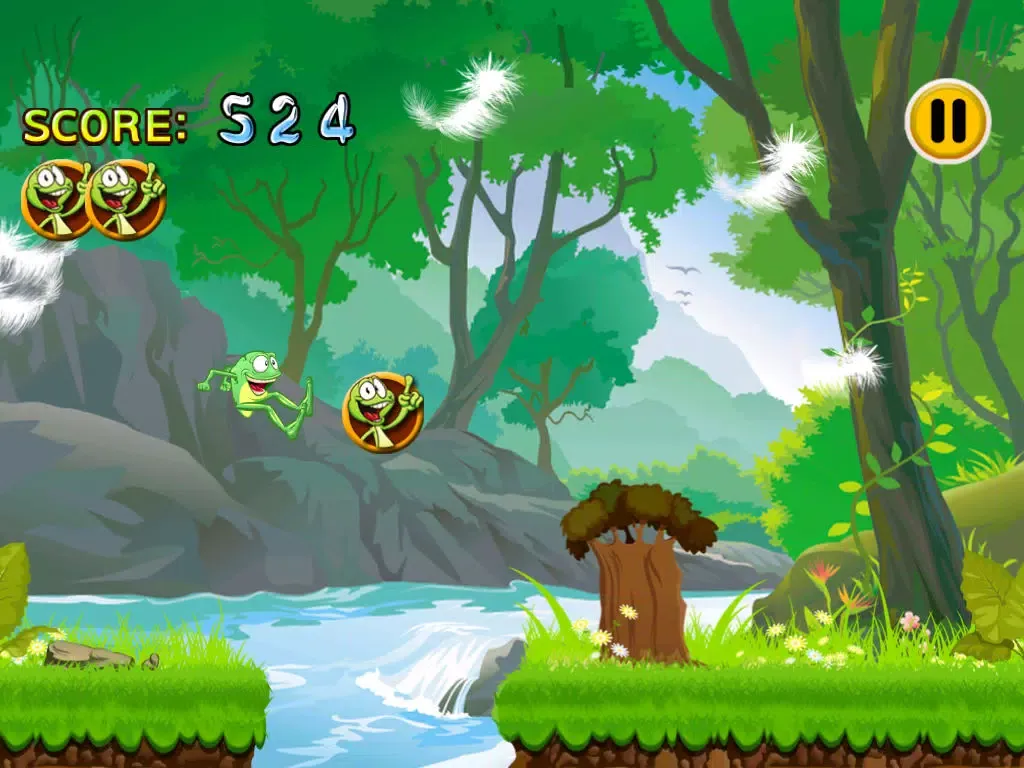 Screenshot di Frogs Out of Water : Froggy's Alligator Swamp Escape iPad 