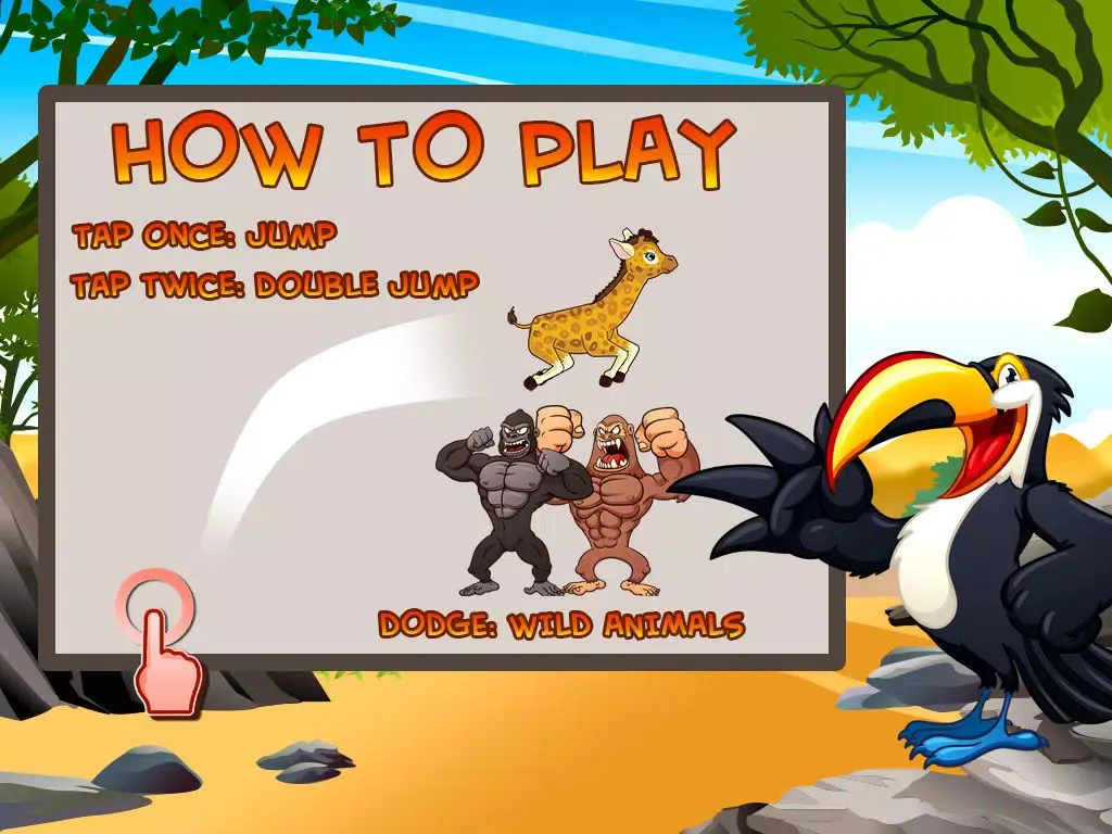 Captures d'écran de Baby Giraffe Little Zoo Run : Scary Animal Rescue iPad 