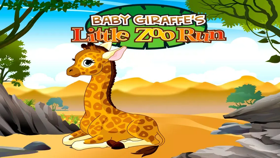 Captures d'écran de Baby Giraffe Little Zoo Run : Scary Animal Rescue