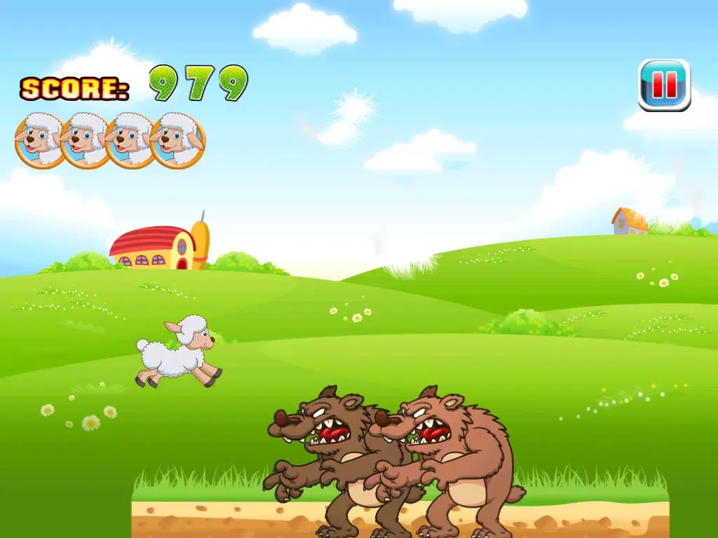 Tiny Pet Lamb’s Sheep Thief Escape and Rescue iPad  스크린샷