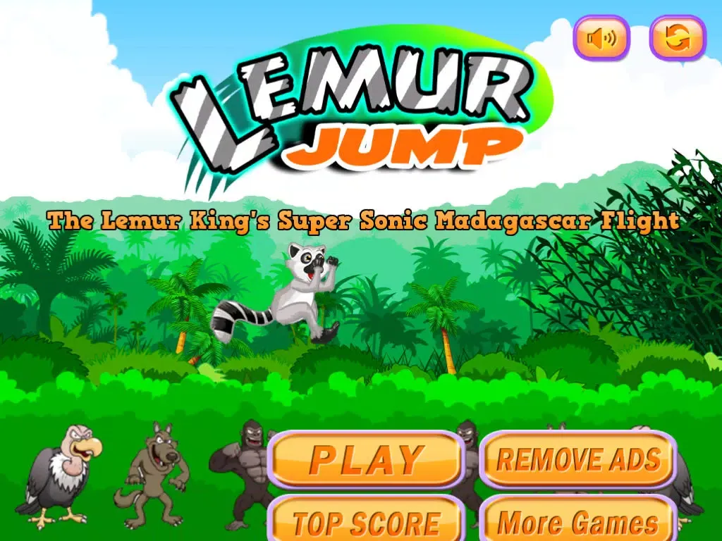 تصاویر Lemur Jump : The Lemur King's Super Sonic Flight Over Madagascar iPad 