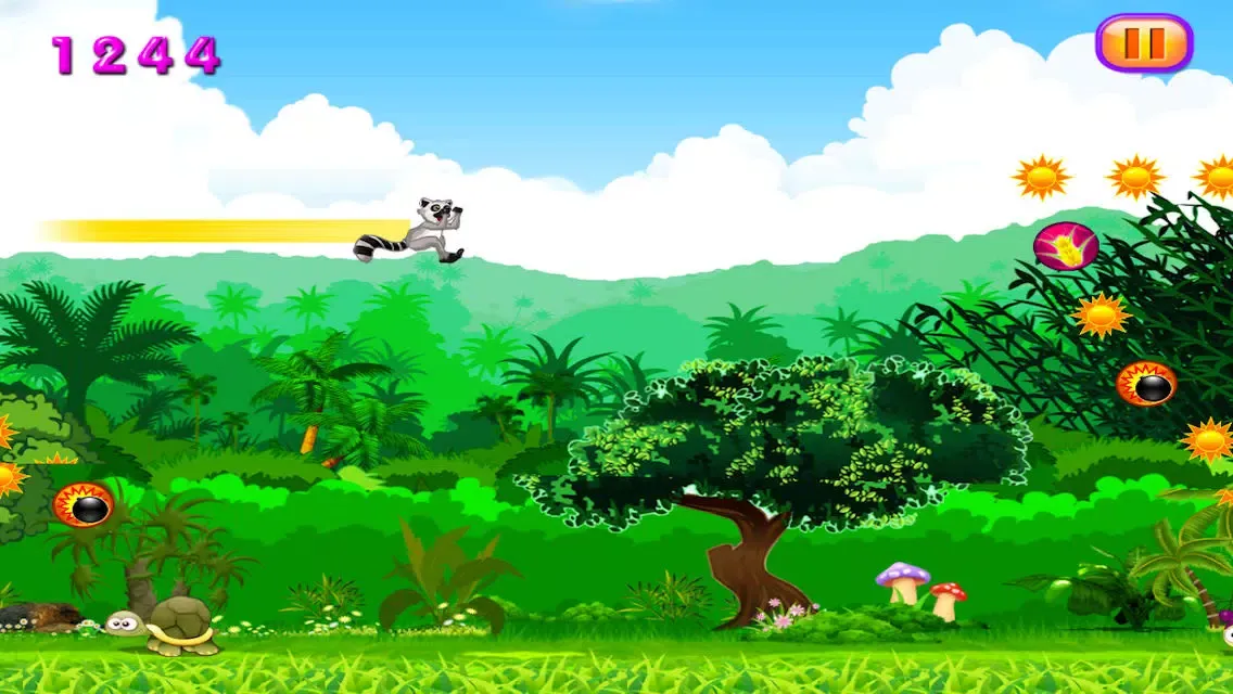 تصاویر Lemur Jump : The Lemur King's Super Sonic Flight Over Madagascar
