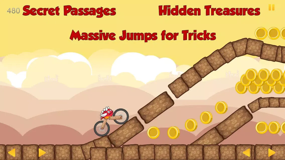 Zrzuty ekranu A Moto-X Bike Race : Wheelie King Goes Wild