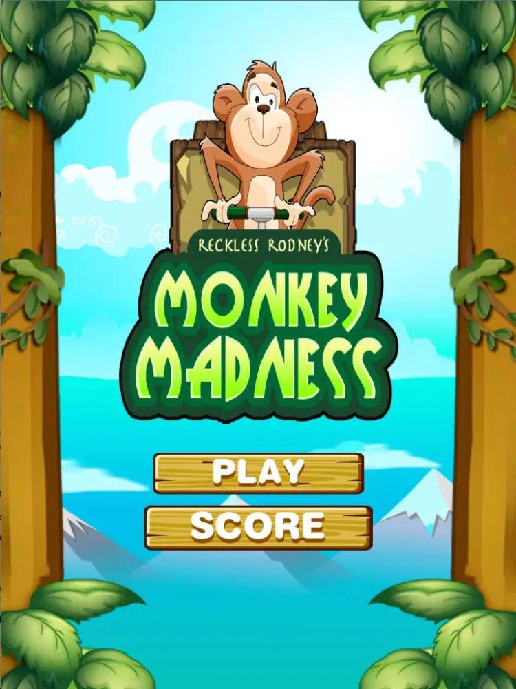 ภาพหน้าจอของ Reckless Rodney's Monkey Madness iPad 