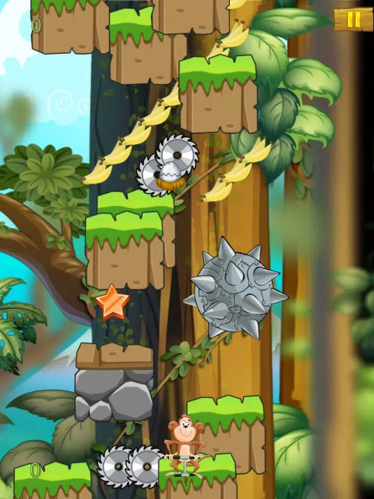 ภาพหน้าจอของ Reckless Rodney's Monkey Madness iPad 