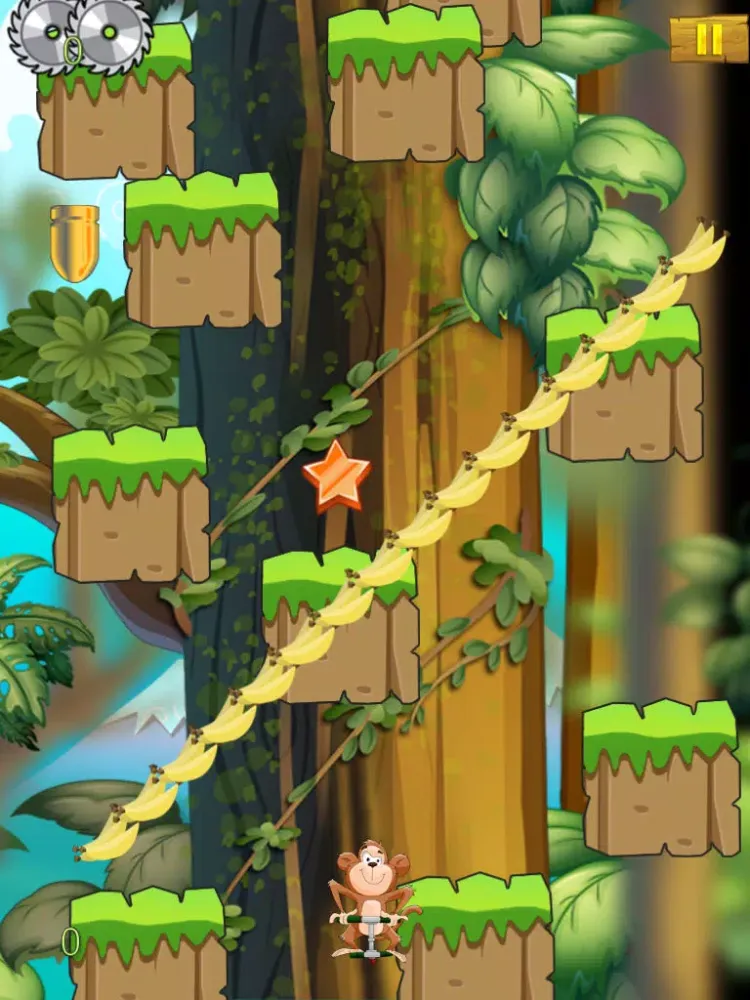 ภาพหน้าจอของ Reckless Rodney's Monkey Madness iPad 