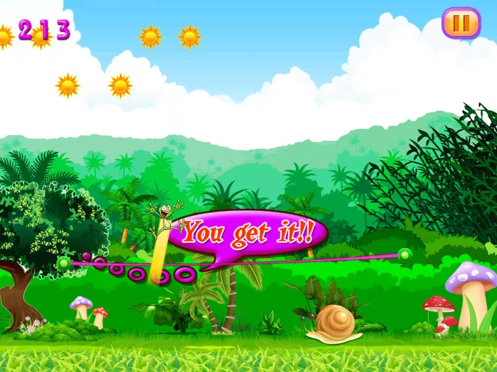 ภาพหน้าจอของ Frogs Out of Water : Froggy's Super Sky Dash iPad 