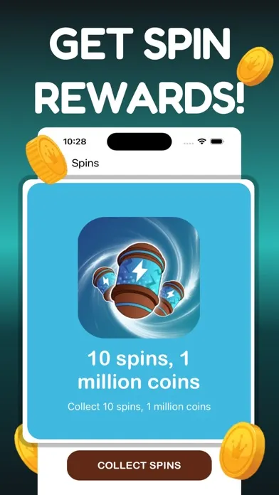 Tangkapan skrin Spin Link & Coin for CM Master