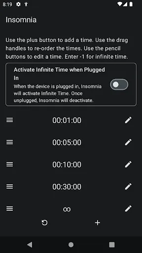 Insomnia應用截圖