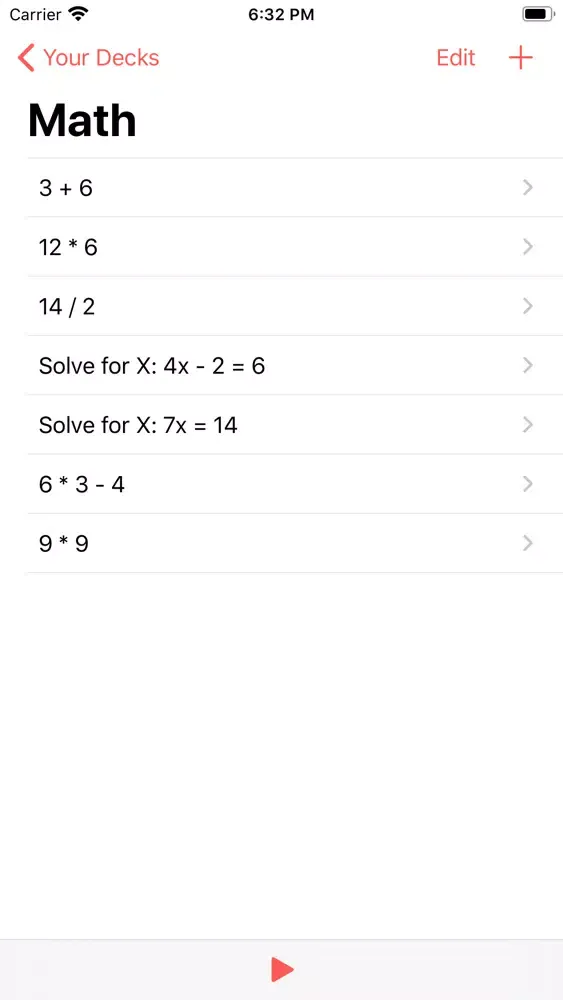 Your Flash Card Screenshots