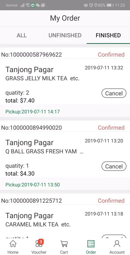 Screenshot di itea