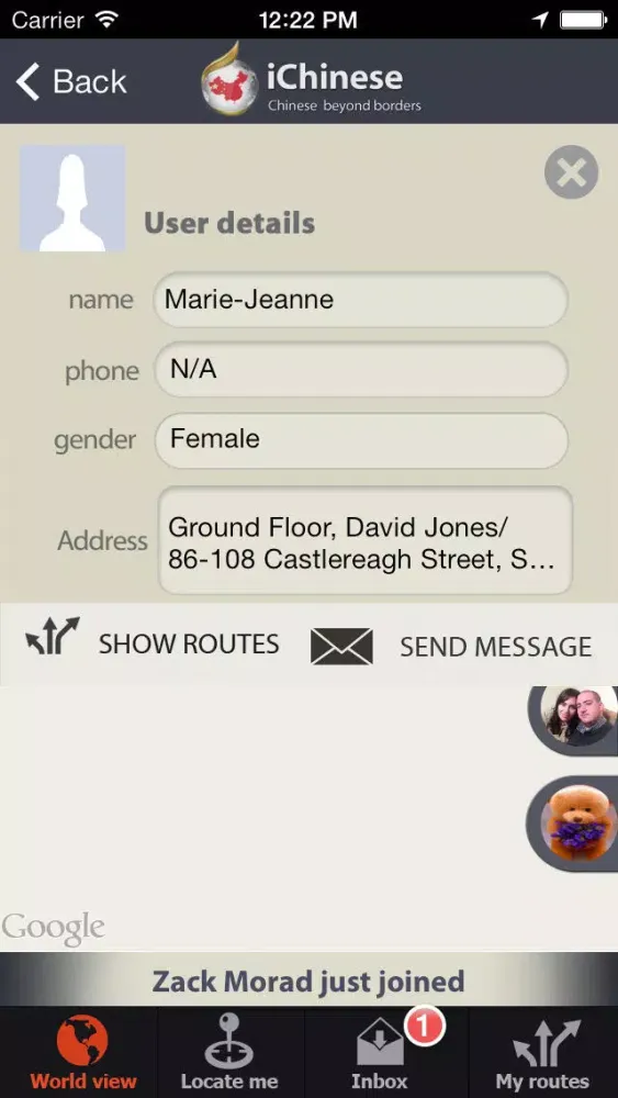 Screenshot di iChinese Mobile