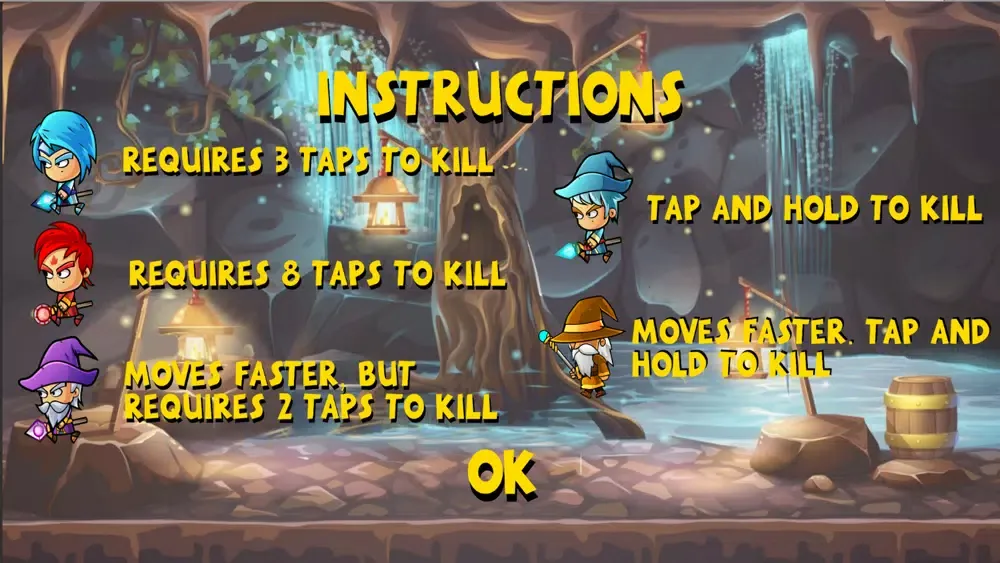 Zrzuty ekranu Wizard Smash