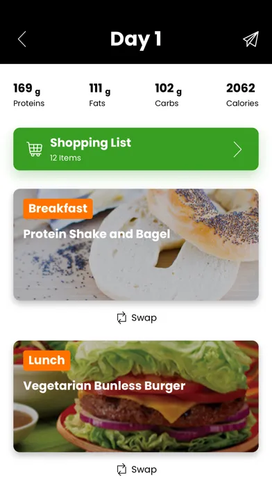 Zac Smith Fitness App سکرین شاٹس