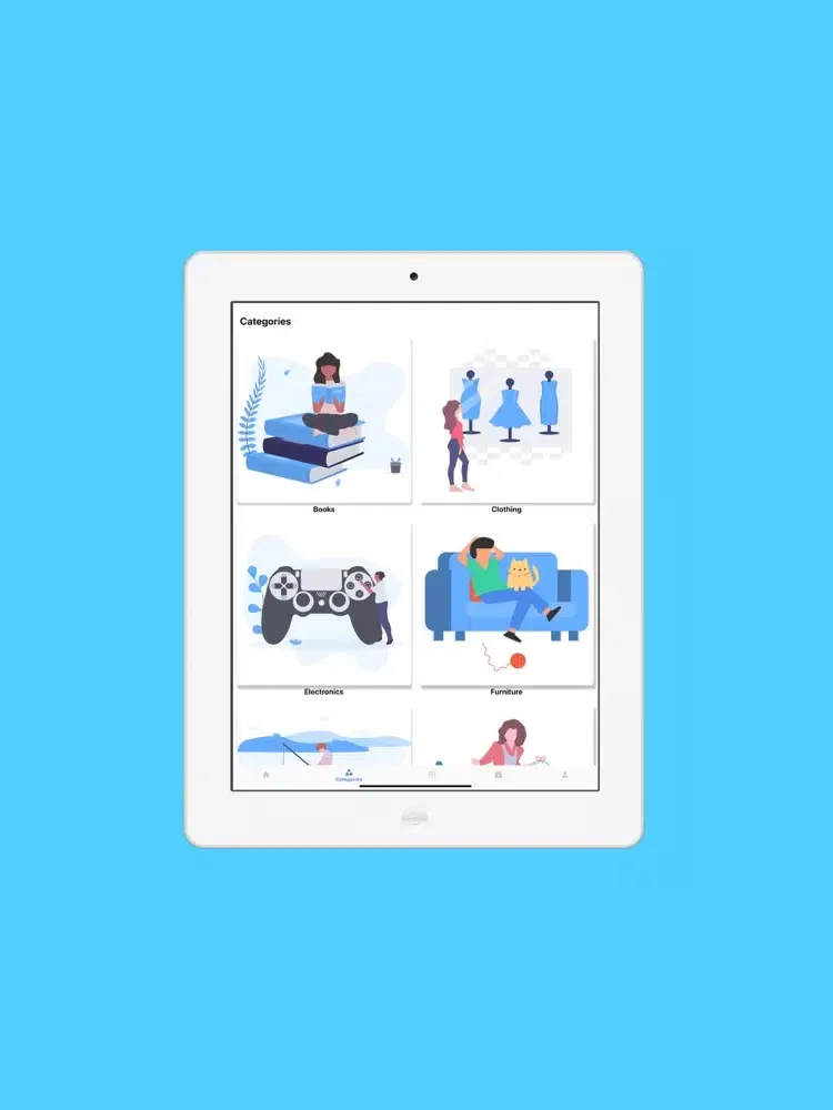 ภาพหน้าจอของ RentHet - Rent Everything! iPad 