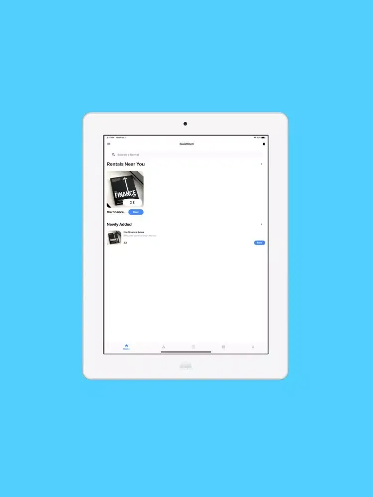 ภาพหน้าจอของ RentHet - Rent Everything! iPad 