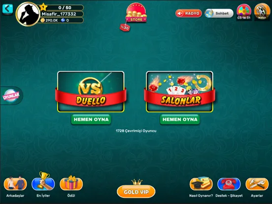 Captures d'écran de 101 Yüzbir Okey Zade Games iPad 
