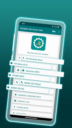 Update Play Services Software 스크린샷