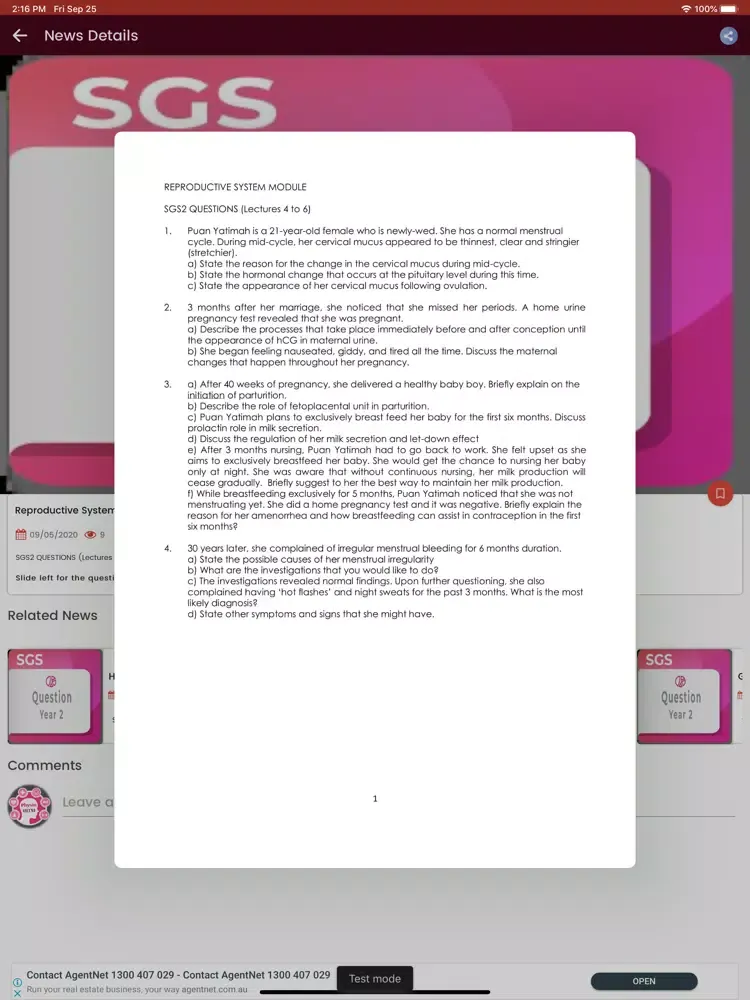 PhysioUiTM iPad  스크린샷