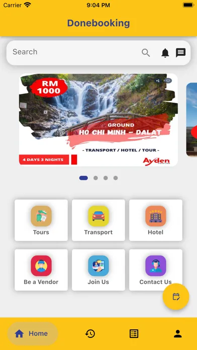 Donebooking Screenshots