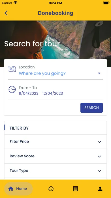 Donebooking Screenshots