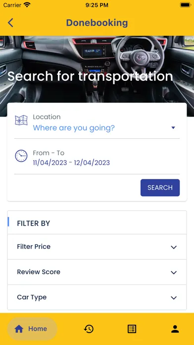 Donebooking Screenshots