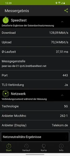 kyago - more than a speedtest Screenshots