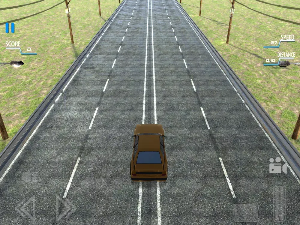 Highway Death Racer iPad  Ekran Görüntüleri