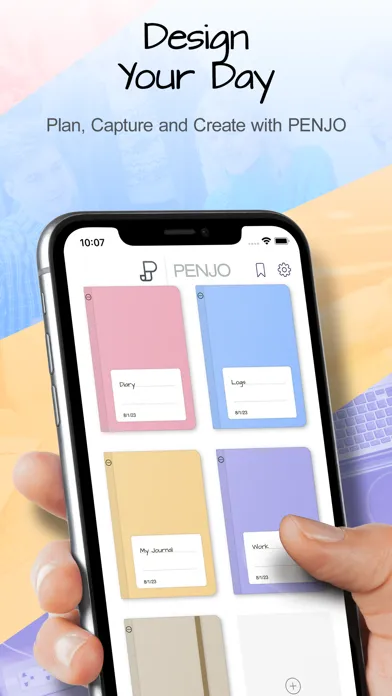 Penjo: Pencil Journal, Planner应用截图