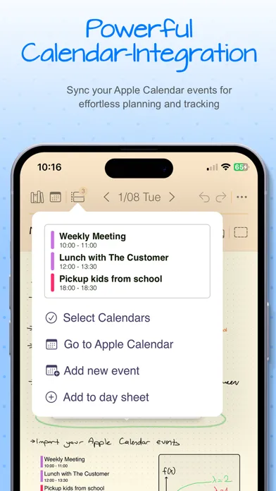 Penjo: Pencil Journal, Planner应用截图