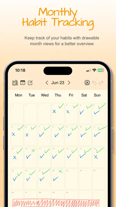 Penjo: Pencil Journal, Planner应用截图