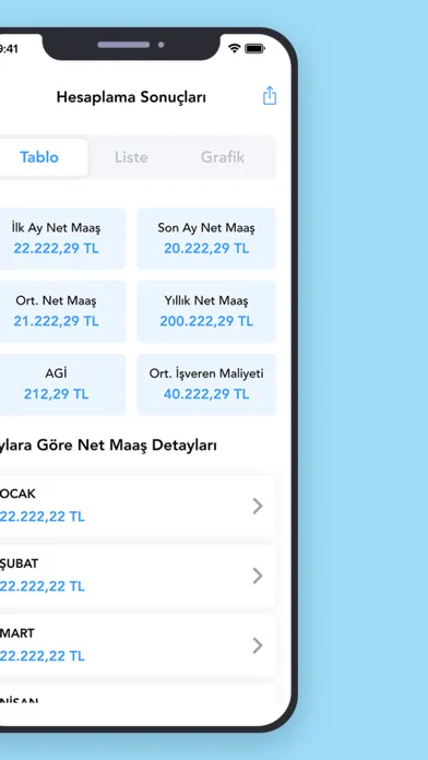 Maaş Hesaplama Pro Screenshots
